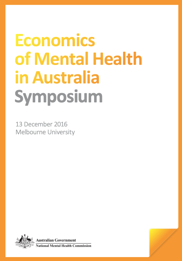 Economics of Mental Health in Australia Symposium